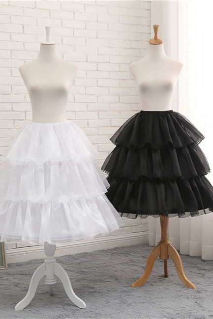 50-70cm Diamond Tulle Fishbone Lolita Petticoat Adjustable Length and Shape