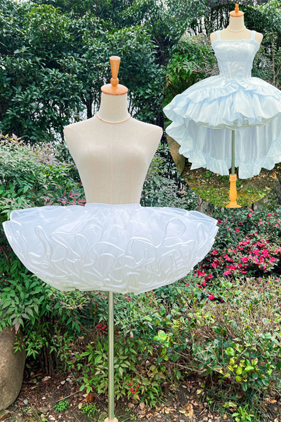 25cm/30cm Super Puffy Organza Lolita Petticoat