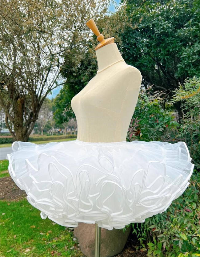25cm/30cm Super Puffy Organza Lolita Petticoat