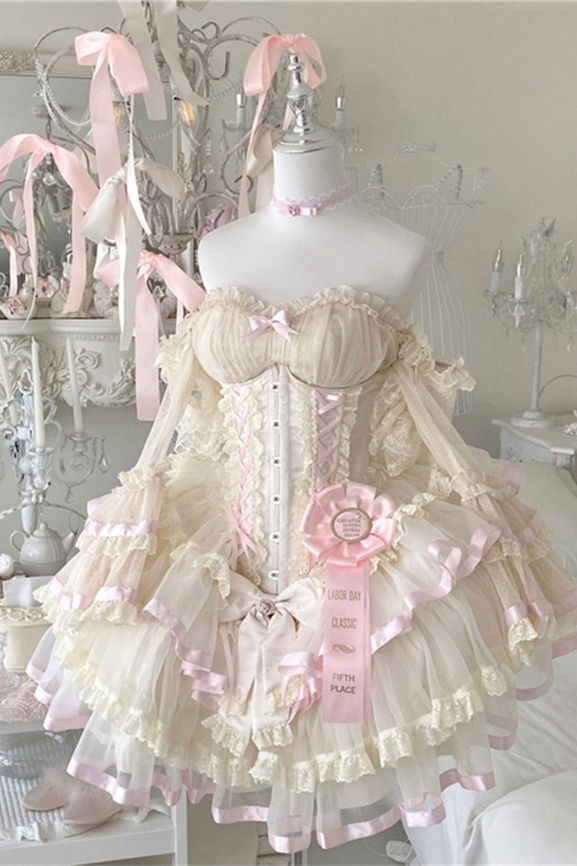 Diamond Honey Cute Dream Ribbon Ballet Dress