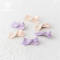 Pink Purple Hairclip Set -6 Piece