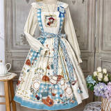 Miss Point Tea Party Daily Wear Lolita Salopette