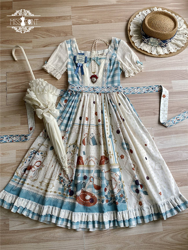 Miss Point Tea Party Daily Wear Lolita One Piece Dress