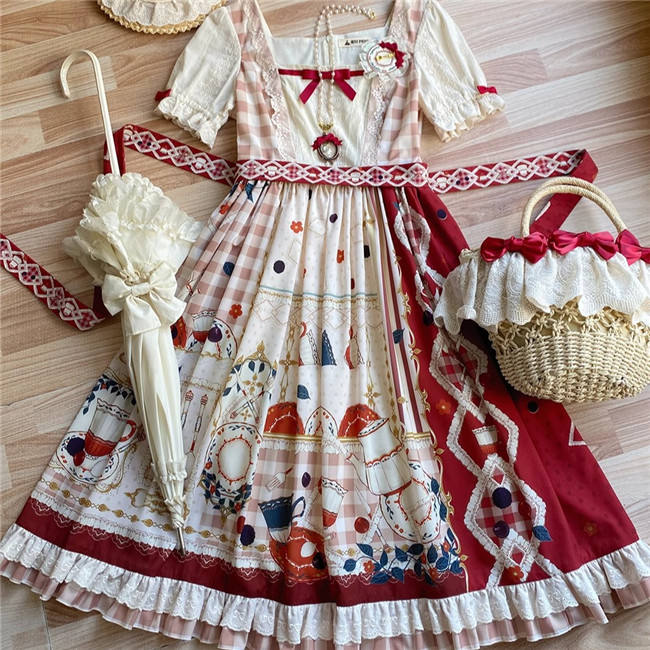 Miss Point Tea Party Daily Wear Lolita One Piece Dress