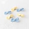 Blue Yellow Hairclip Set -6 Piece