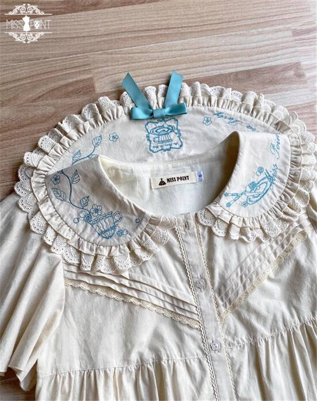 Miss Point Tea Party Cotton Lolita Blouse
