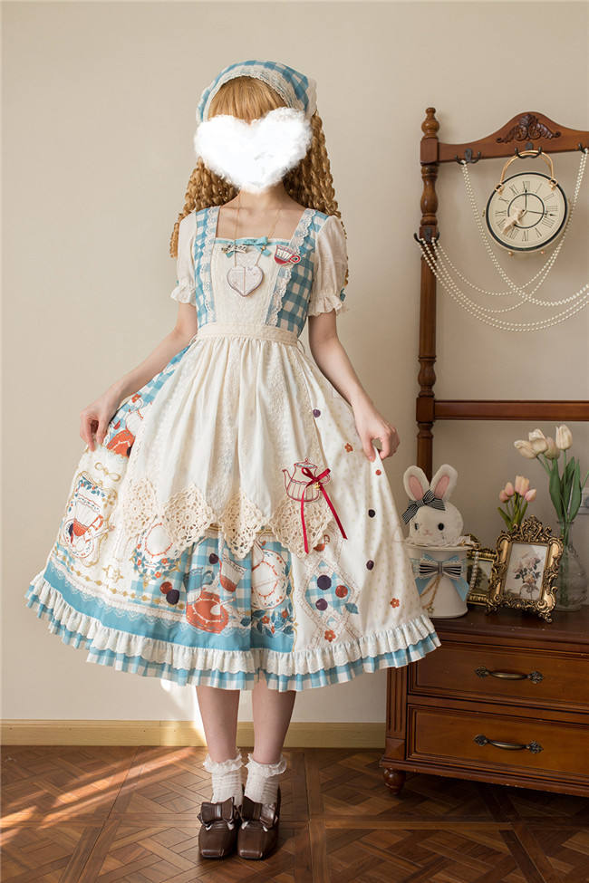 Miss Point Tea Party Daily Wear Lolita One Piece Dress