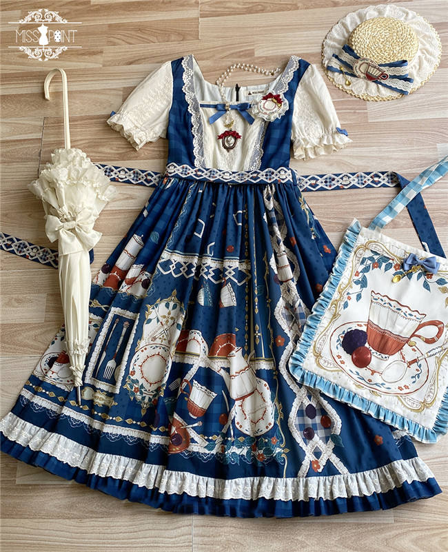 Miss Point Tea Party Daily Wear Lolita One Piece Dress
