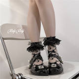 Glass Silk Sweet Lolita Short Socks