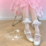 Glass Silk Sweet Lolita Short Socks