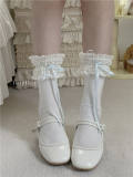 Lace Trim Cotton Sweet Lolita Socks