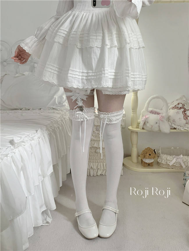 Lace Trim Cotton Sweet Lolita Socks
