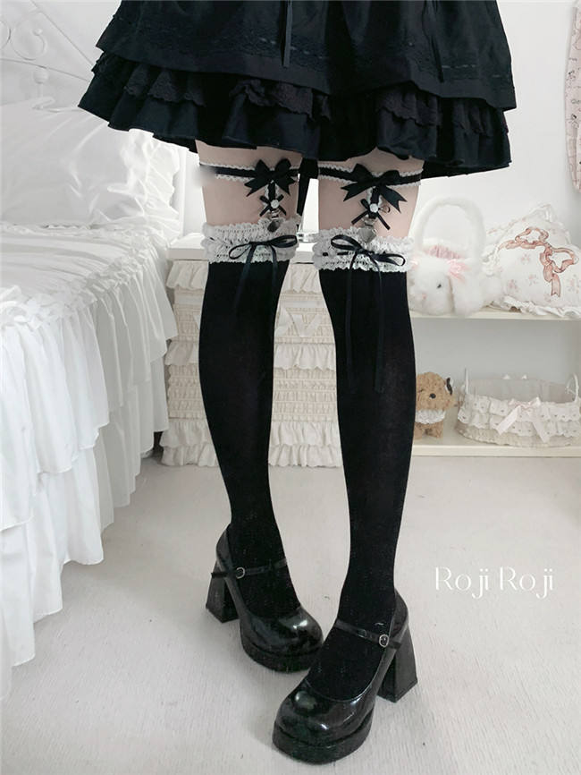 Lace Trim Cotton Sweet Lolita Socks