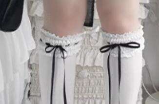 Lace Trim Cotton Sweet Lolita Socks