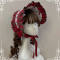 Red Gingham Bonnet