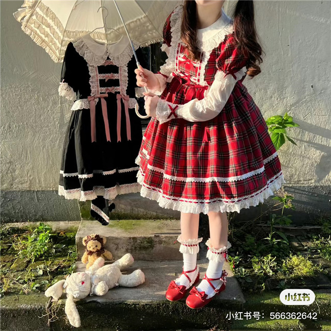 Laura's Doll Cotton Lolita One Piece and Jumpers -My Lolita