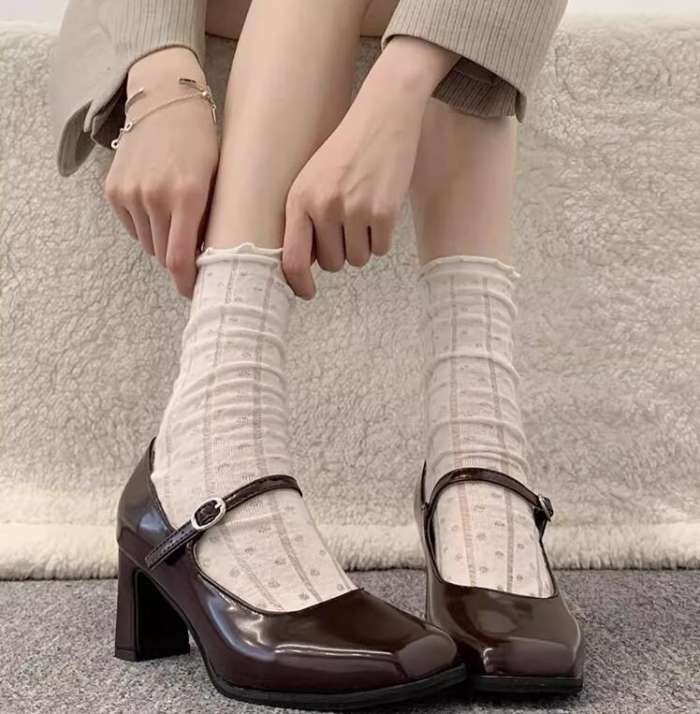 Lace Bow Summer Lolita Socks