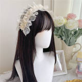 Withpuji Ivory Tower Classic Lolita Dress and Accessories