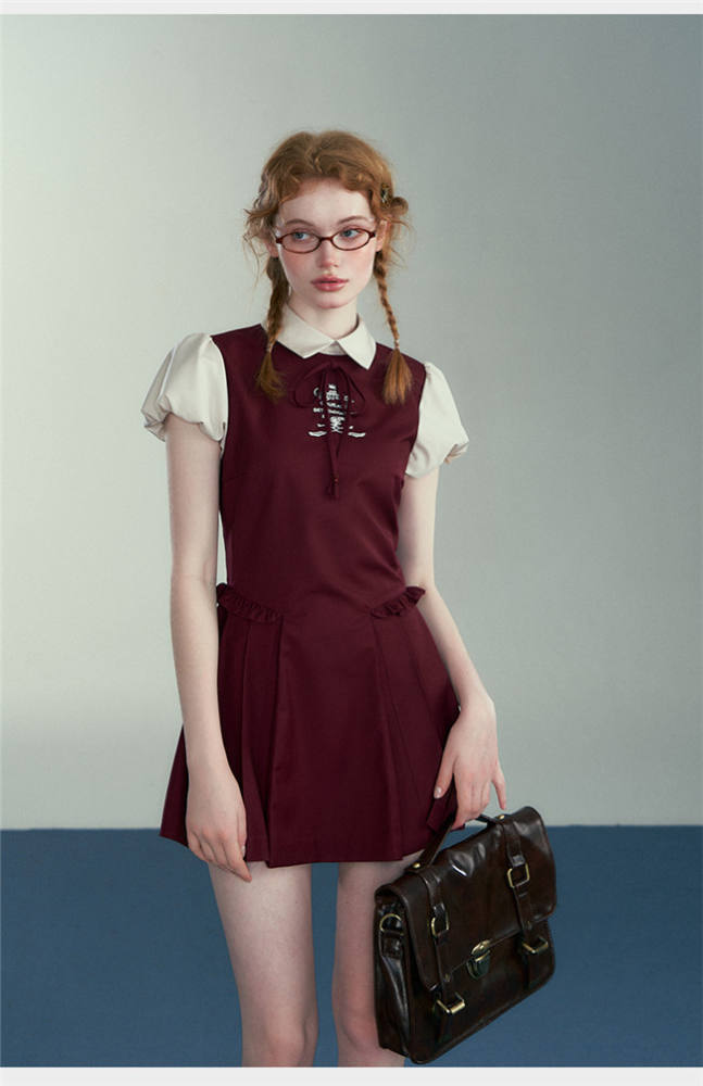 Kyouko & Harry Potter Co-signed Puffy Sleeves Dress Harry Potter Dress