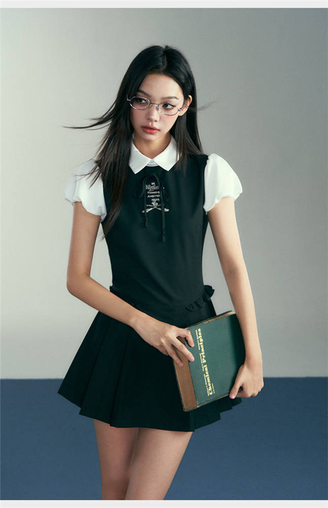 Kyouko & Harry Potter Co-signed Puffy Sleeves Dress Harry Potter Dress