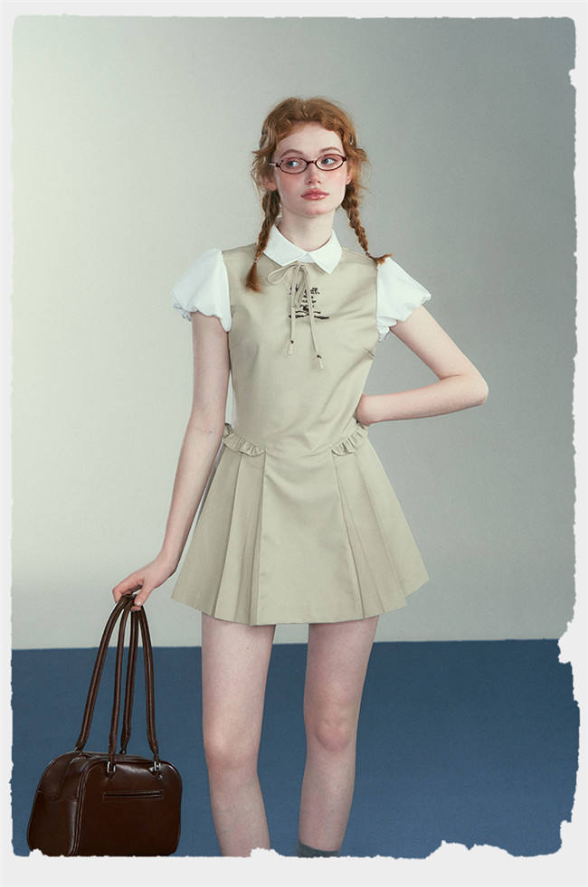 Kyouko & Harry Potter Co-signed Puffy Sleeves Dress Harry Potter Dress