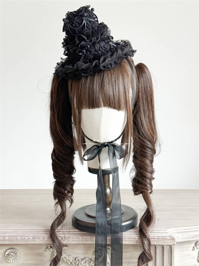 Handmade Lace Cake Hat 2 Wear Ways