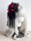 Hand-made Mesh Lace Top Hat