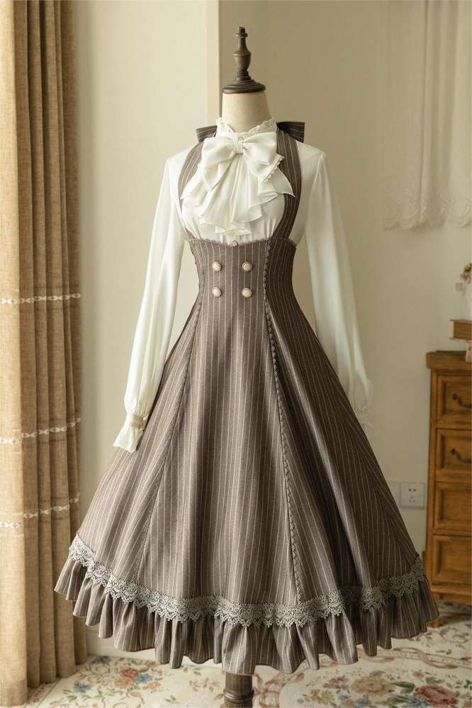 Forest Wardrobe ~South of the Forest Lolita Salopette -Ready Made