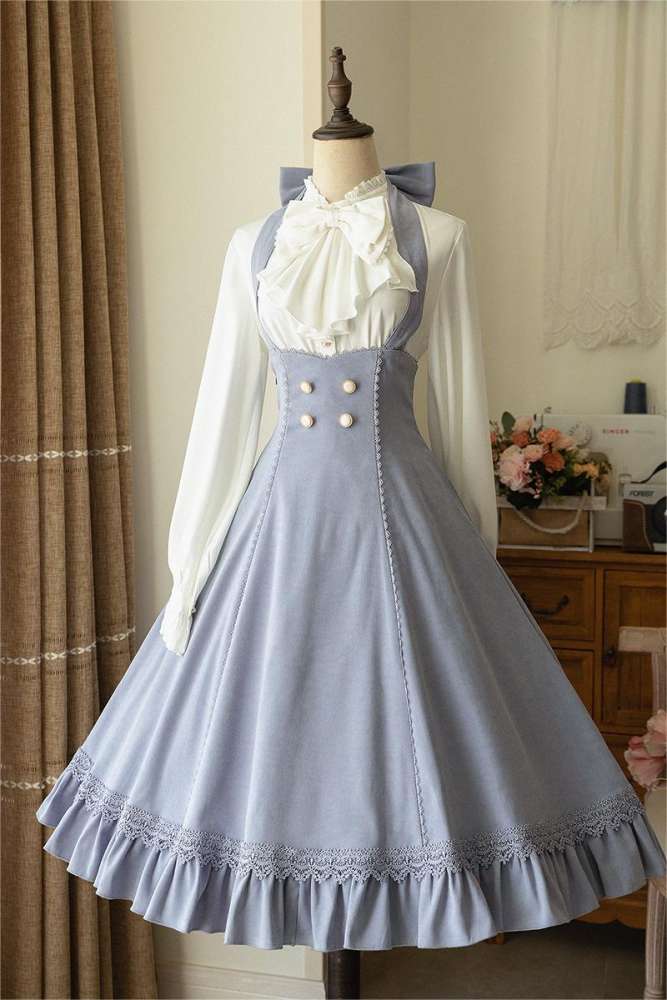 Forest Wardrobe ~South of the Forest Lolita Salopette -Ready Made