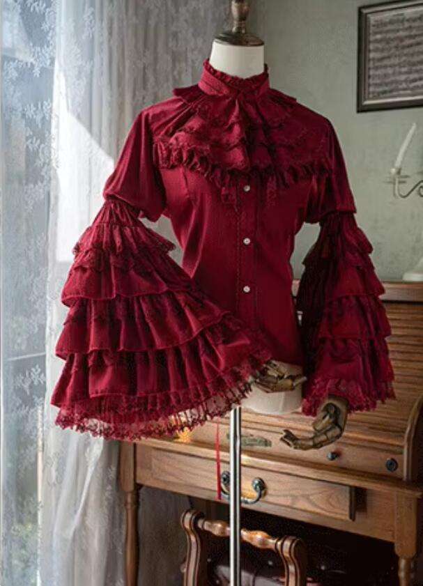 The Dark Night Gothic Lolita Blouse