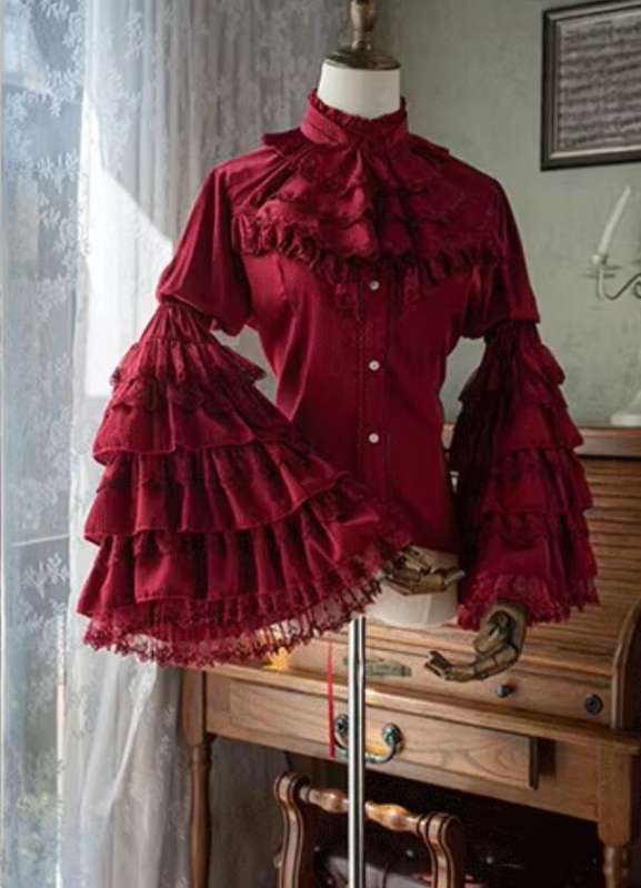 The Dark Night Gothic Lolita Blouse