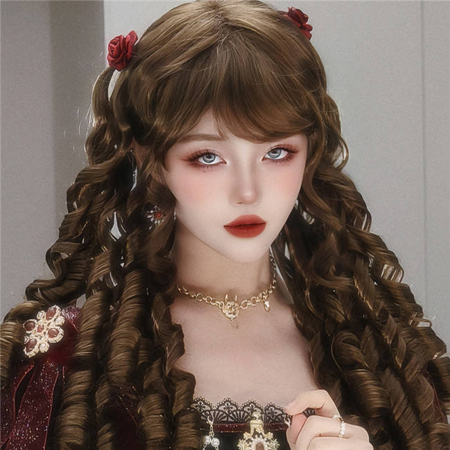 Gorgeous Vintage Roman Curls Lolita Wigs