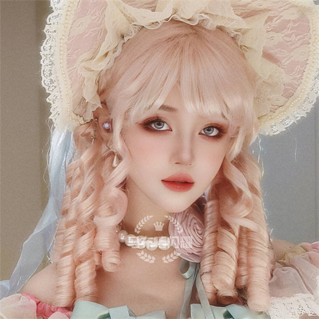 Gorgeous Vintage Roman Curls Lolita Wigs