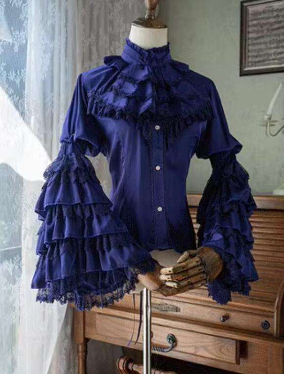 The Dark Night Gothic Lolita Blouse