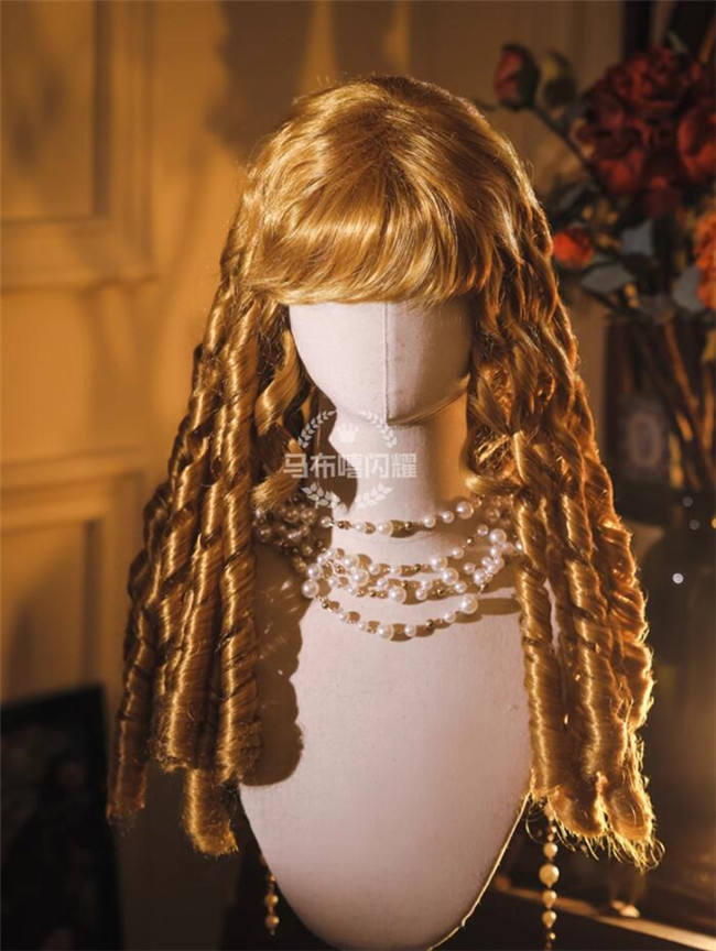 Gorgeous Vintage Roman Curls Lolita Wigs