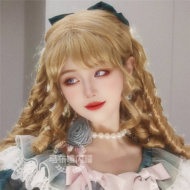 Gorgeous Vintage Roman Curls Lolita Wigs