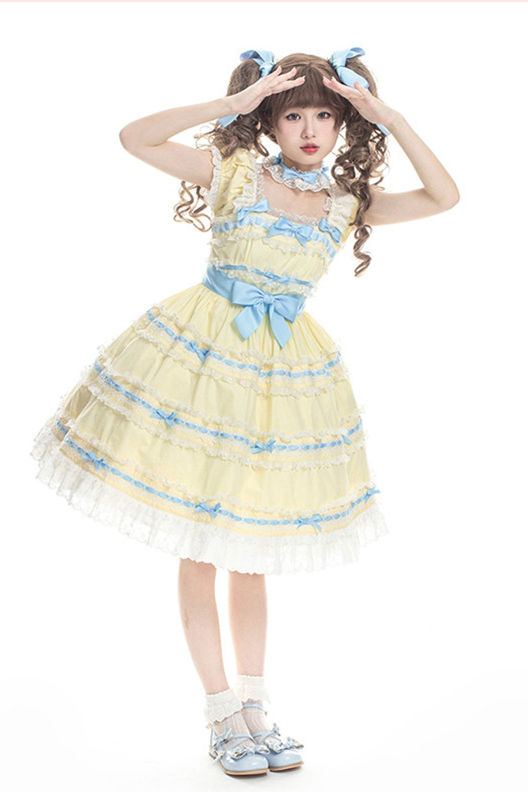 Love Ice Cream Summer Plus Size Lolita Dress