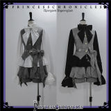 Princess Chronicles Gray Ouji Fashion Blouse, Vest, Pants and Coat