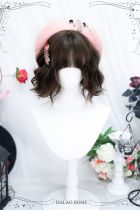 Dalao Home Natural Short Curly Lolita Wig