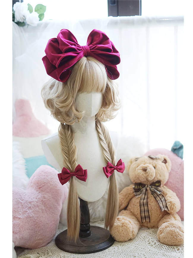Yuchashui Jellyfish Long Curly Princess Wig