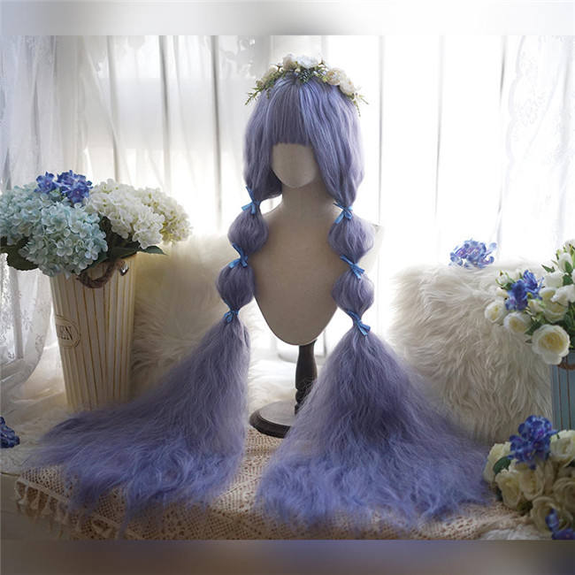 Yuchashui 120cm Super Long Water Wavy Princess Wig