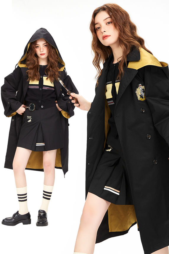 Kyouko & Harry Potter Co-signed JK Uniform Coat Harry Potter Cloak