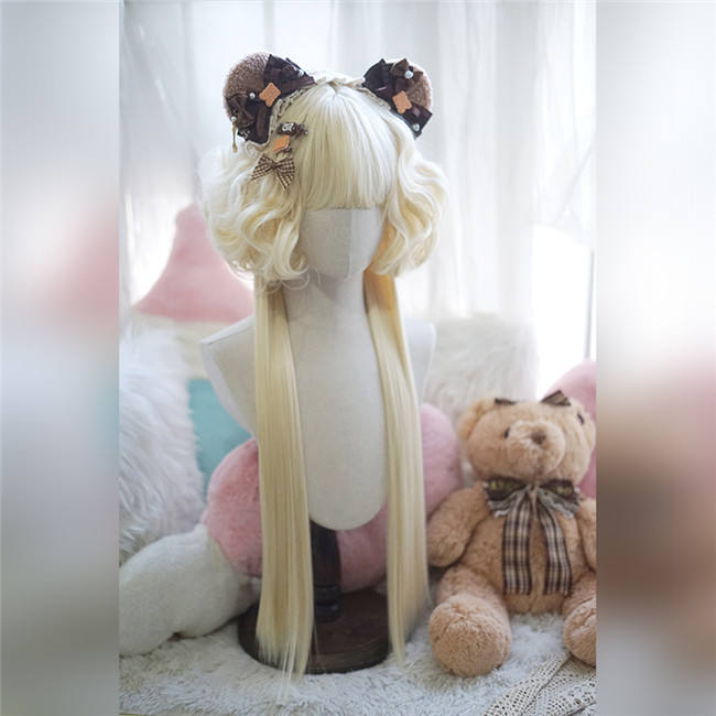 Yuchashui Jellyfish Long Curly Princess Wig