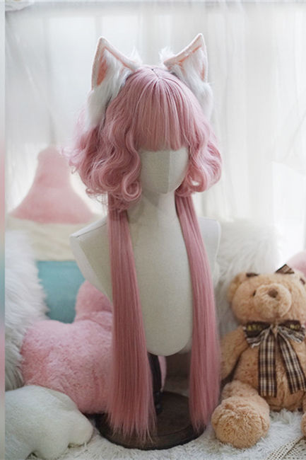 Yuchashui Jellyfish Long Curly Princess Wig