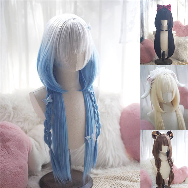 Yuchashui Jellyfish Long Straight Princess Wig