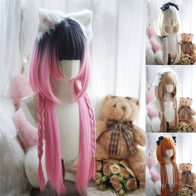 Yuchashui Jellyfish Long Straight Princess Wig