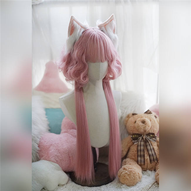 Yuchashui Jellyfish Long Curly Princess Wig