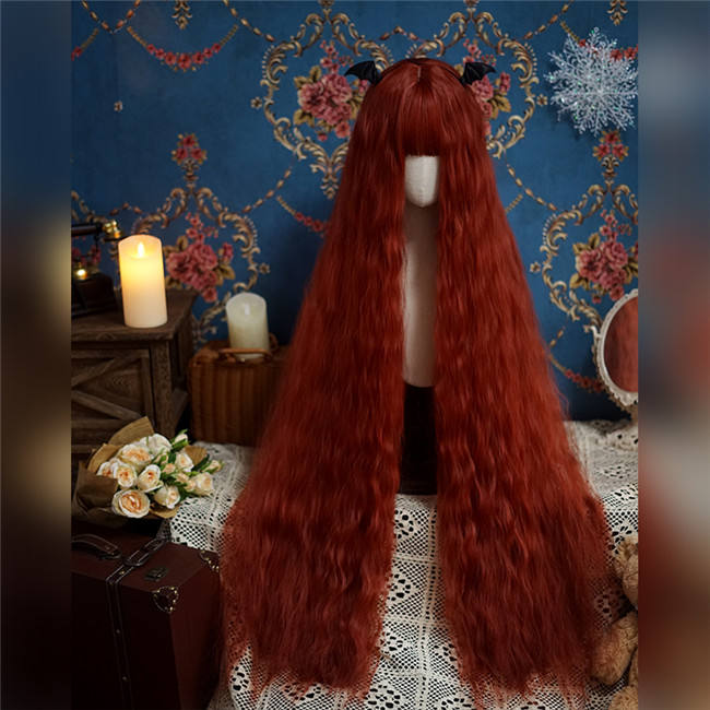 Yuchashui 120cm Super Long Water Wavy Princess Wig