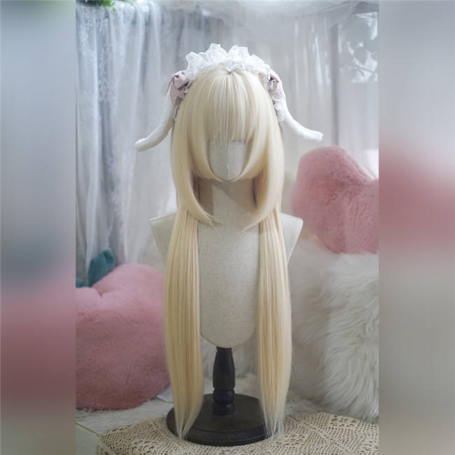 Yuchashui Jellyfish Long Straight Princess Wig