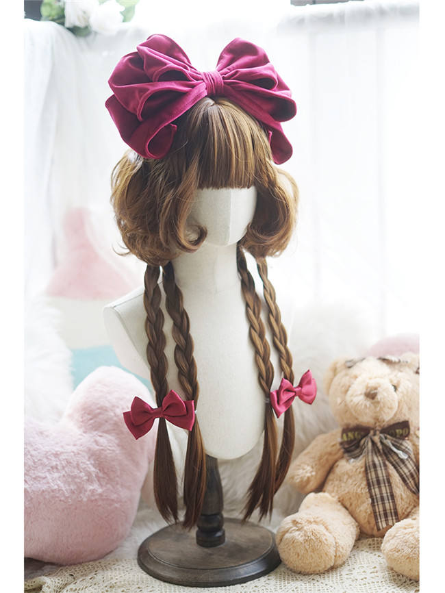 Yuchashui Jellyfish Long Curly Princess Wig